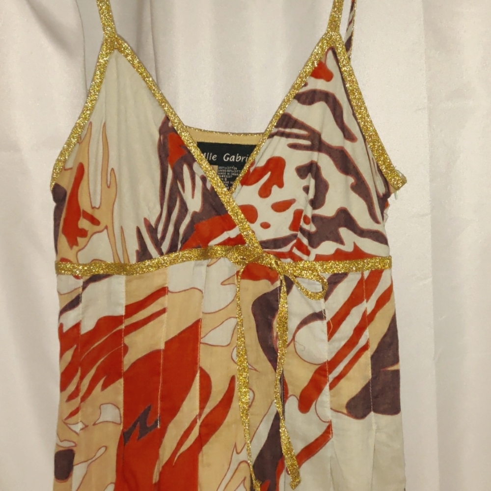 Mlle Gabrielle, Abstract Animal Print, Dress, S